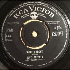 Elvis Presley With The Jordanaires - Elvis Presley With The Jordanaires - Such A Night - Rca Victor