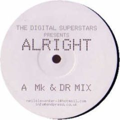 The Digital Superstars - The Digital Superstars - Alright - White