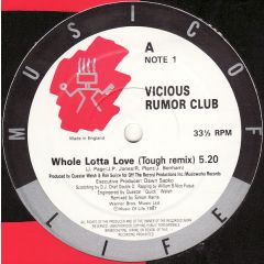 Vicious Rumor Club - Vicious Rumor Club - Whole Lotta Love - Music Of Life