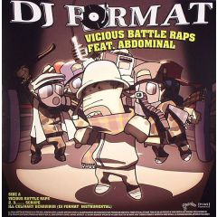 DJ Format Ft Abdominal - DJ Format Ft Abdominal - Vicious Battle Raps / Ill Culinary Behaviour (Rmx) - Genuine
