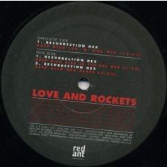 Love And Rockets - Love And Rockets - Resurrection Hex (Remixes) - Red Ant