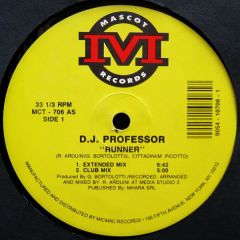 DJ Professor - DJ Professor - Runner - Mascot Records