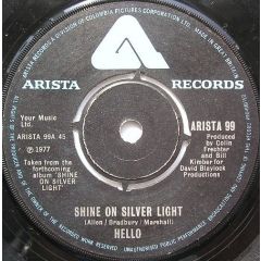 Hello - Hello - Shine On Silver Light - Arista