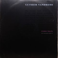 Luther Vandross - Luther Vandross - Come Back - Epic
