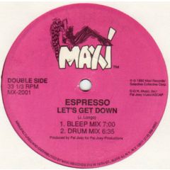 Espresso - Espresso - Let's Get Down - Maxi