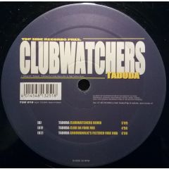 Clubwatchers - Clubwatchers - Taduda - Top Side Records