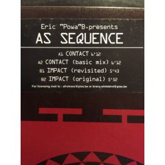 As Sequence - As Sequence - Contact - Afro Traxx Uk