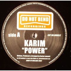Karim - Karim - Power - Do Not Bend 