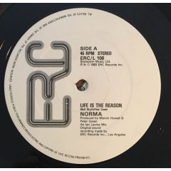 Norma - Norma - Life Is The Reason - ERC Records