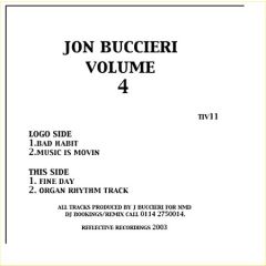 Jon Buccieri - Jon Buccieri - Volume 4 - Reflective