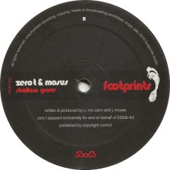 Zero T & Mosus / Beta 2 - Zero T & Mosus / Beta 2 - Shallow Grave / Cabin Phever - Footprints