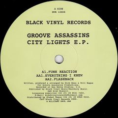Groove Assasins - Groove Assasins - City Lights EP - Black Vinyl