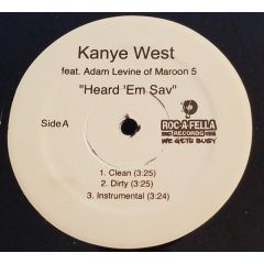 Kanye West - Kanye West - Heard Em Say / Touch The Sky - Roc-A-Fella