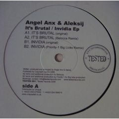 Angel Anx & Aleksij - Angel Anx & Aleksij - It's Brutal / Invidia EP - Tested