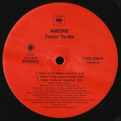 Amerie - Amerie - Talkin' To Me - Columbia
