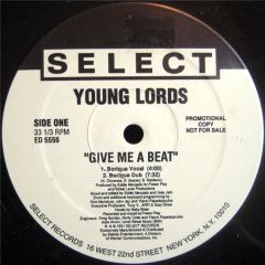 Young Lords - Young Lords - Give Me A Beat - Select