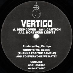 Vertigo - Vertigo - Deep Cover - Crack House Productions