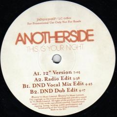 Anotherside - Anotherside - This Is Your Night - V2