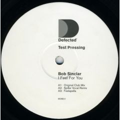 Bob Sinclar - Bob Sinclar - I Feel For You - Defected