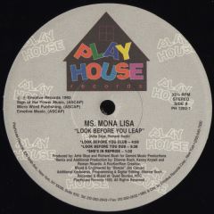 Ms Mona Lisa - Ms Mona Lisa - Look Before You Leap - Play House Records