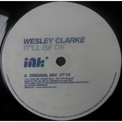 Wesley Clarke - Wesley Clarke - It'Ll Be Okay (Mj Cole Remix) - INK
