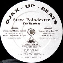 Steve Poindexter - Steve Poindexter - The Remixes - Djax-Up-Beats