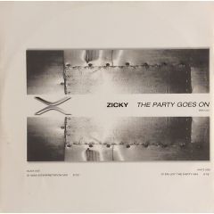 Zicky - Zicky - The Party Goes On - BXR