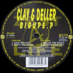 Clay & Deller - Clay & Deller - Big Up EP - Zest 4 Life
