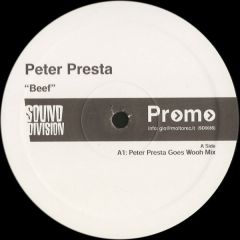 Peter Presta - Peter Presta - Beef - Sound Division