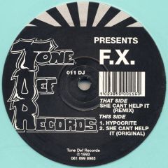 FX - FX - Hypocrite (Blue Vinyl) - Tone Def