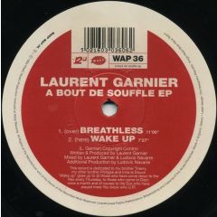 Laurent Garnier - Laurent Garnier - About De Souffle EP - Warp