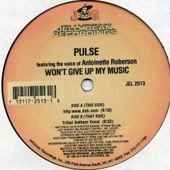 Pulse - Pulse - Won't Give Up My Music - Jellybean