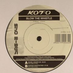 Koto - Koto - Blow The Whistle - Gas Records