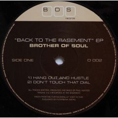 Brother Of Soul - Brother Of Soul - Back To The Basment EP - Bos Records