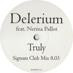 Delerium Ft Nerina Pallot - Delerium Ft Nerina Pallot - Truly - Nettwerk