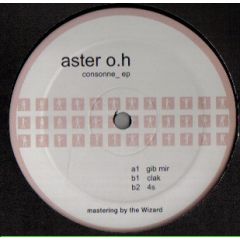 Aster O.H - Aster O.H - Consonne EP - Not On Label