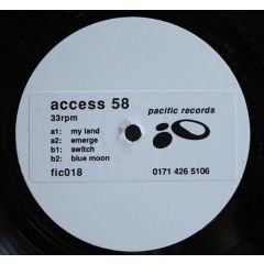 Access 58 - Access 58 - Intercourse EP - Pacific