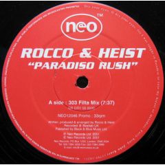 Rocco & Heist - Rocco & Heist - Paradiso Rush - Neo