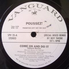 Poussez - Poussez - Come On And Do It - Vanguard