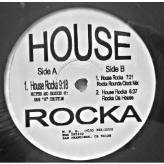 Dave "Dc" Christian - Dave "Dc" Christian - House Rocka - Rezin8 Records
