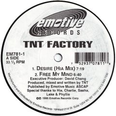 Tnt Factory - Tnt Factory - Desire - Emotive