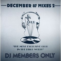 Various Artists - Various Artists - December 87 - Mixes 2 - DMC