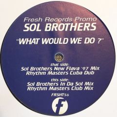 Sol Brothers - Sol Brothers - What Would We Do? - Fresh