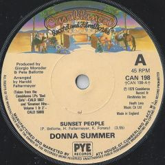 Donna Summer - Donna Summer - Sunset People - Casablanca