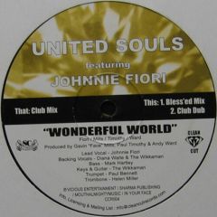 United Souls Ft Johnnie Fiori - United Souls Ft Johnnie Fiori - Wonderful - Clean Cut Record