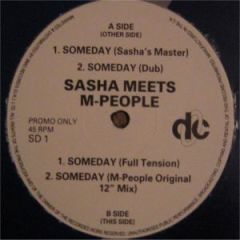 Sasha Meets M-People - Sasha Meets M-People - Someday - Deconstruction
