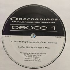 Deuce 1 - Deuce 1 - After Midnight - O Recordings