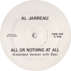 Al Jarreau - Al Jarreau - All Or Nothing At All - White