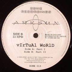 Arksun - Arksun - Virtual World - Zone Recordings
