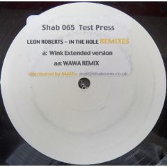 Leon Roberts - Leon Roberts - In The Hole (Remixes) - Shaboom
